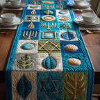 Sacred Blue Table Runner