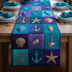 Ocean Mosaic Table Runner