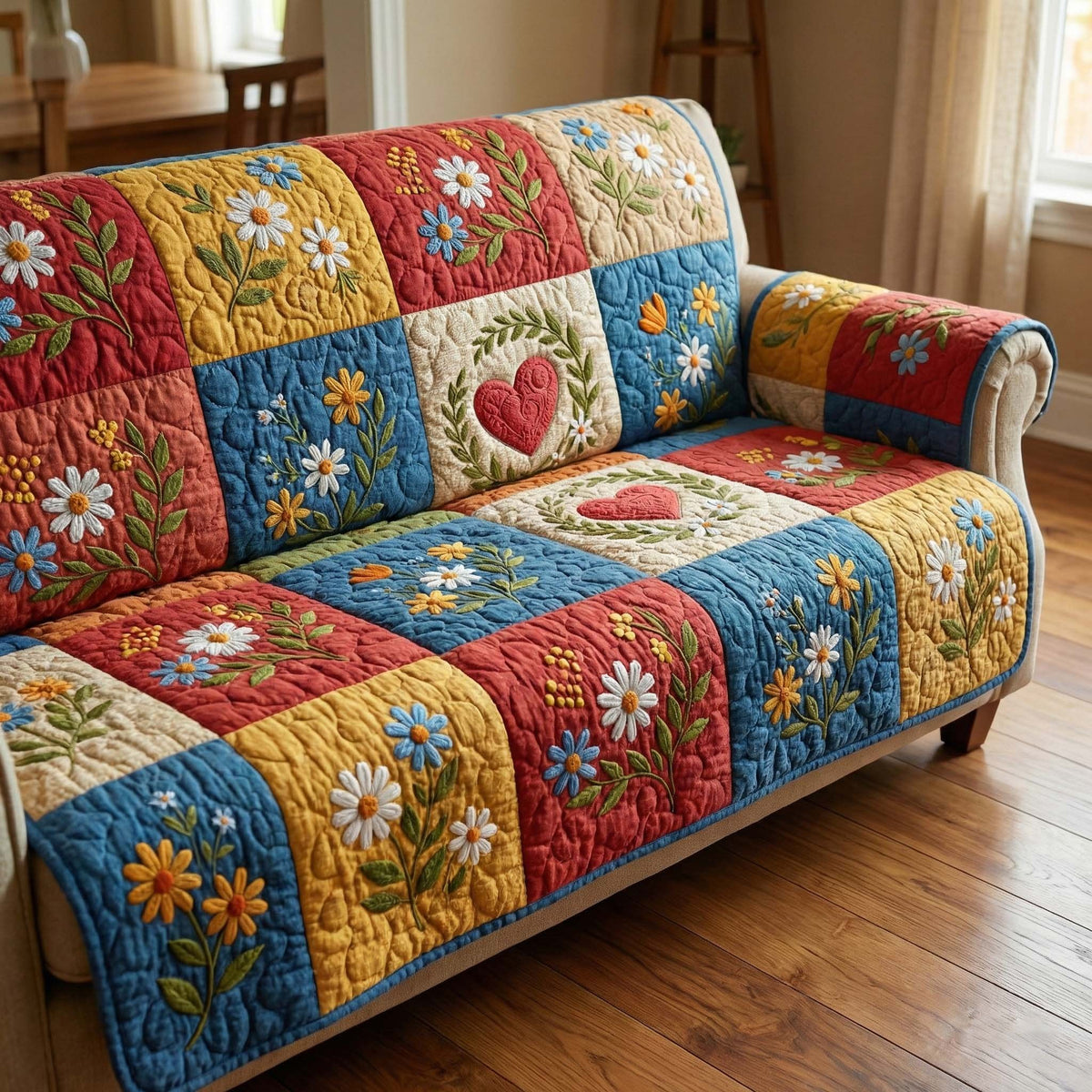 Meadow Love Sofa Cover
