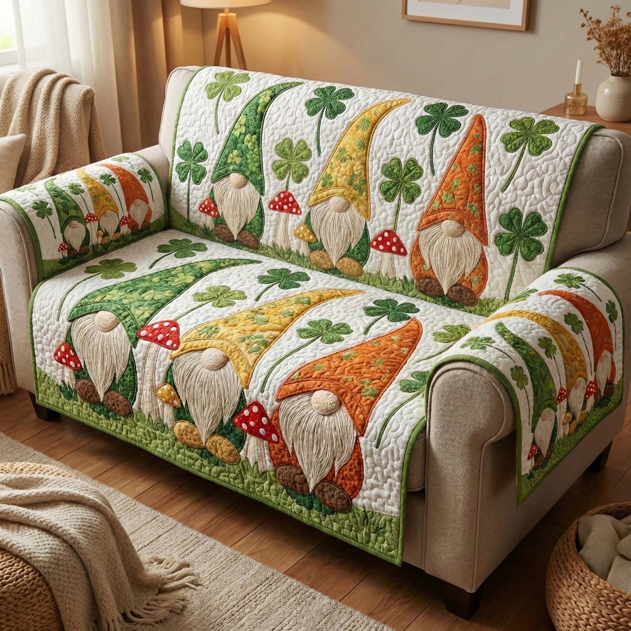 Gnome Meadow Sofa Cover