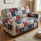 Nautical Patch Sofa Cover