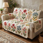 Botanical Meadow Sofa Cover