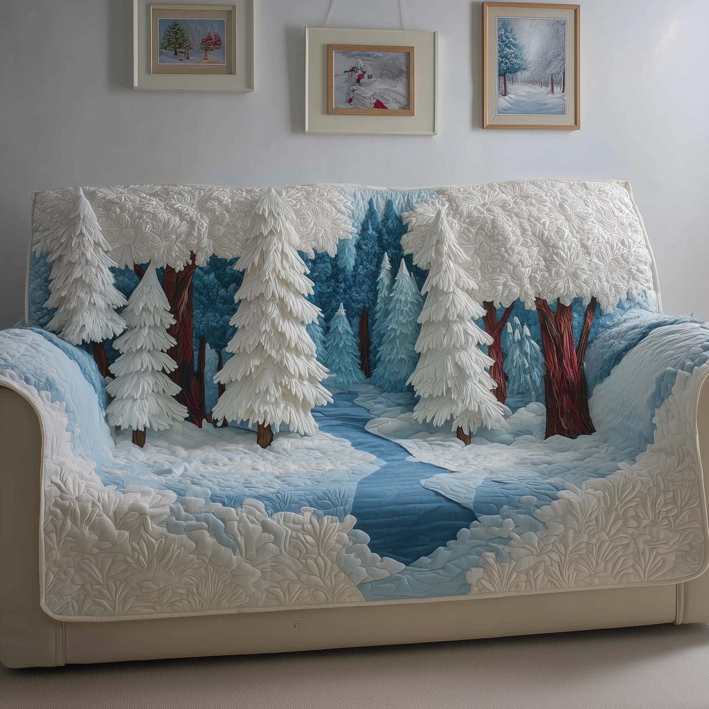 Winter River Sofa Cover