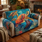 Family of the Sea Sofa Cover