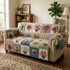 Basket Blooms Sofa Cover