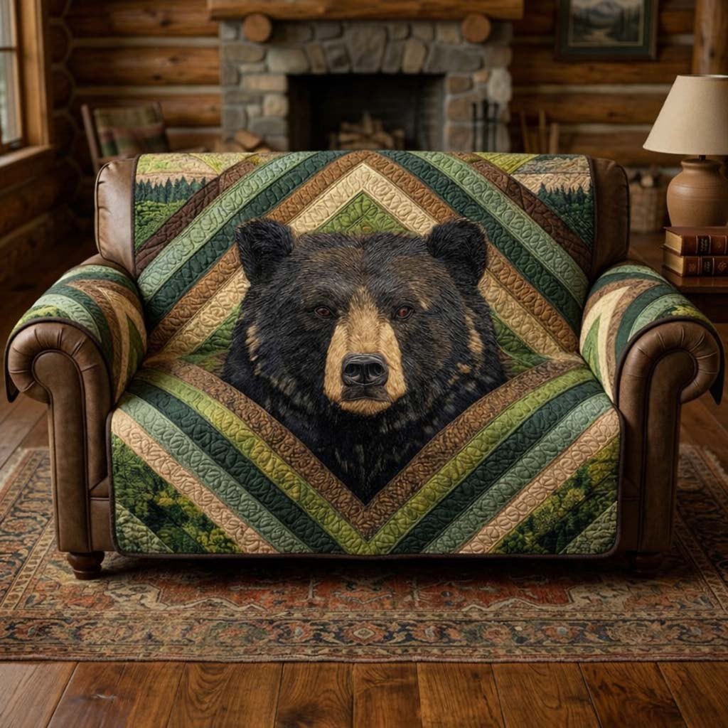 Majestic Bear Sofa Cover