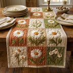 Rustic Daisy Table Runner