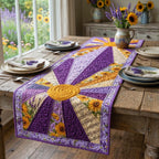 Lavender Sun Table Runner