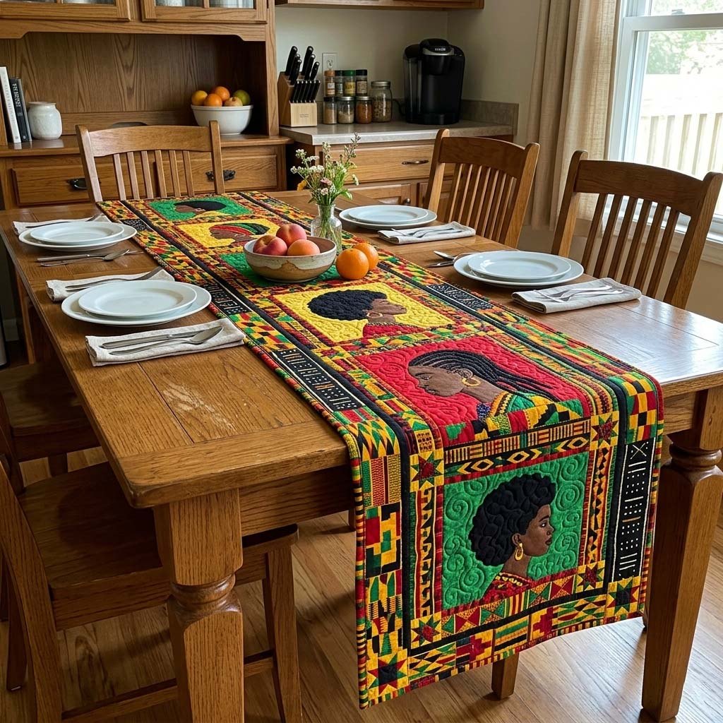 Afro Culture Table Runner