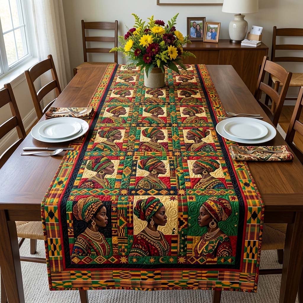 Royal African Table Runner