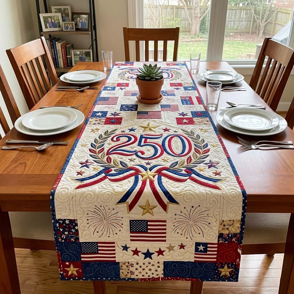Semicentennial Table Runner
