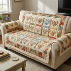 Spring Heart Sofa Cover