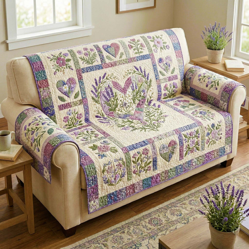 Botanical Love Sofa Cover
