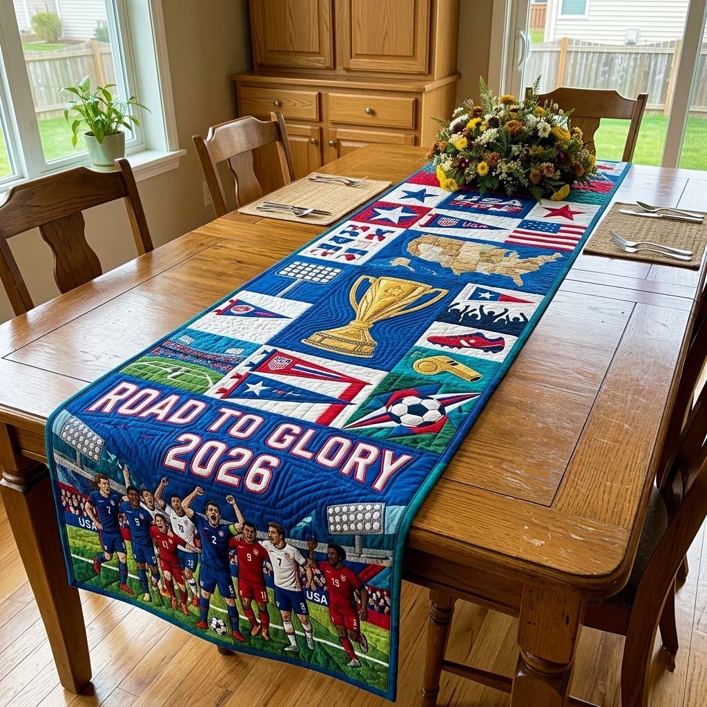 Road To Glory Table Runner