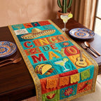 Cinco de Mayo with Sombreros Table Runner