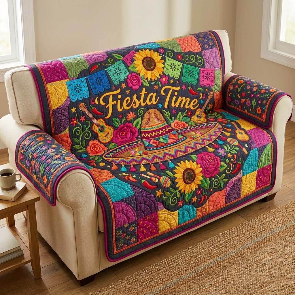 Fiesta Time Sofa Cover