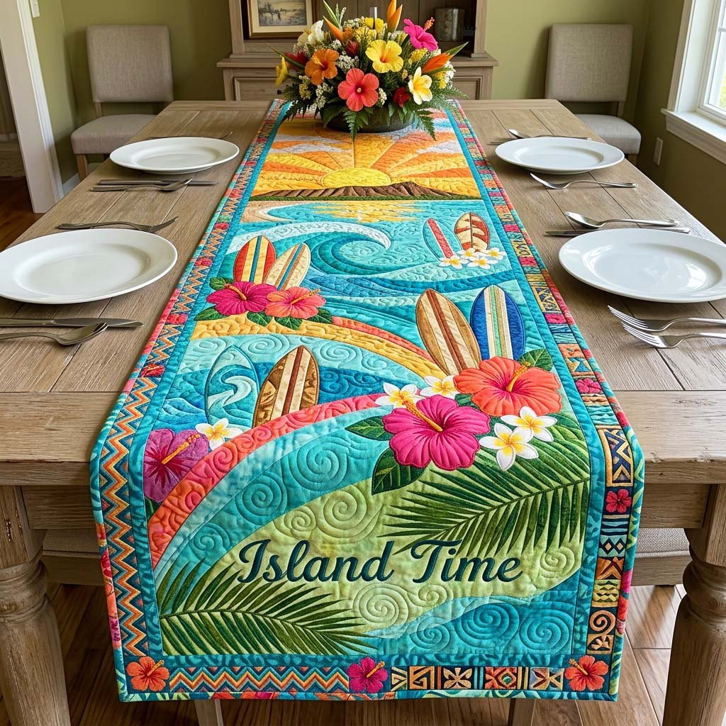 Island Sunset Table Runner