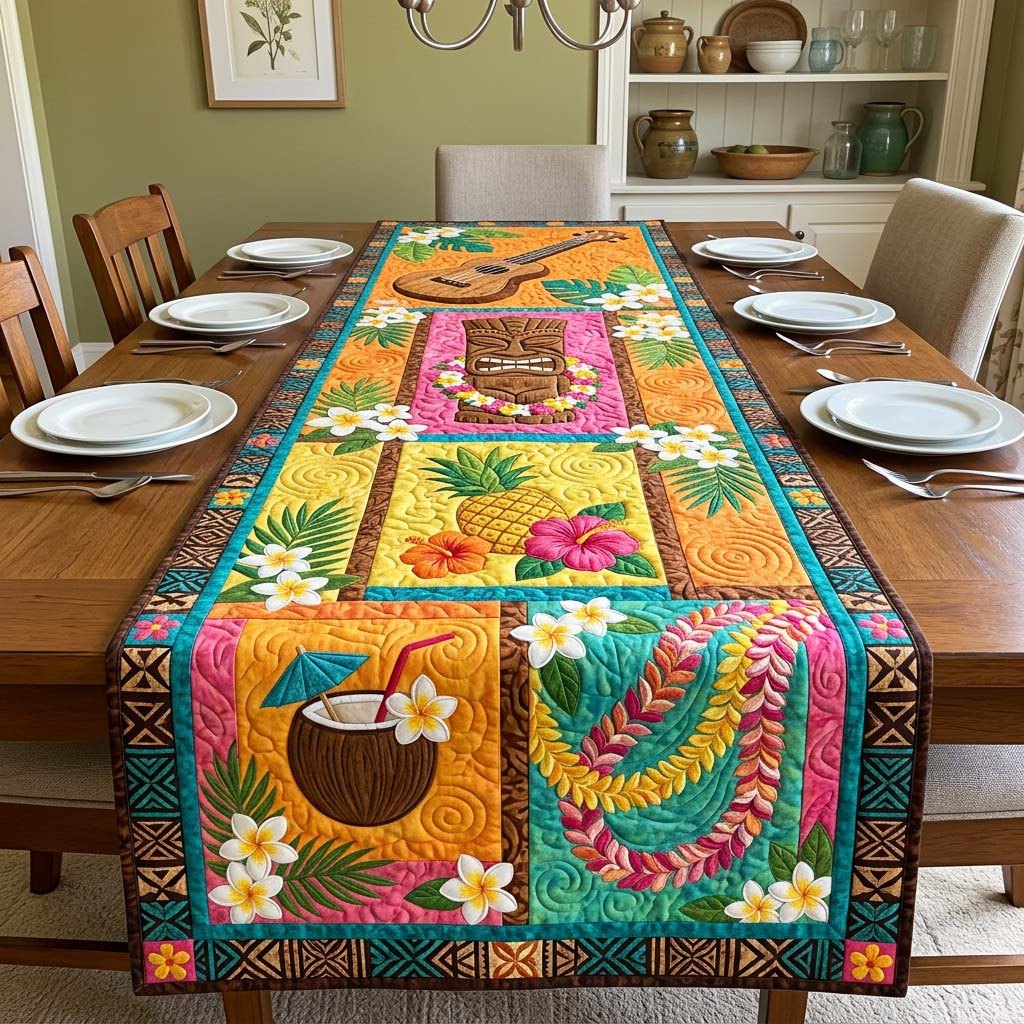 Tropical Table Runner