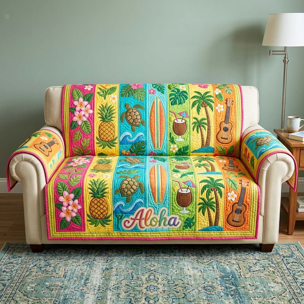 Aloha Vibes Sofa Cover
