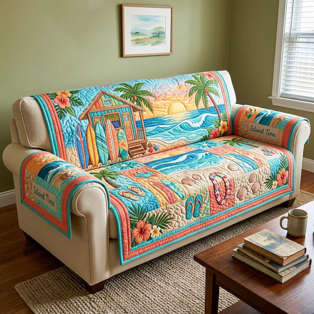 Island Time Sofa Cover