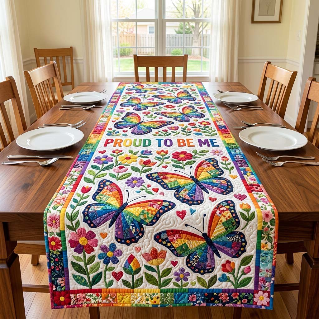 Proud To Be Me Table Runner