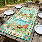 Happy Campsite Table Runner