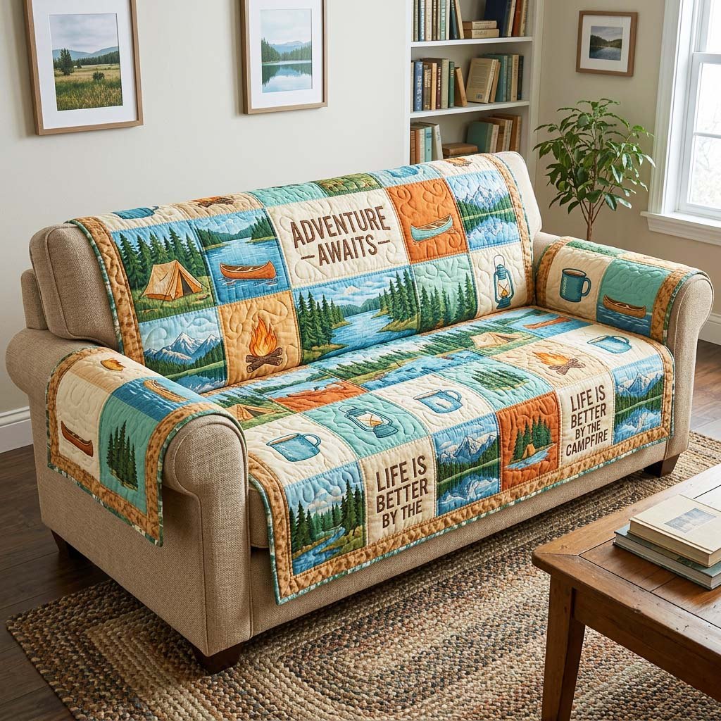 Adventure Trails Sofa Cover