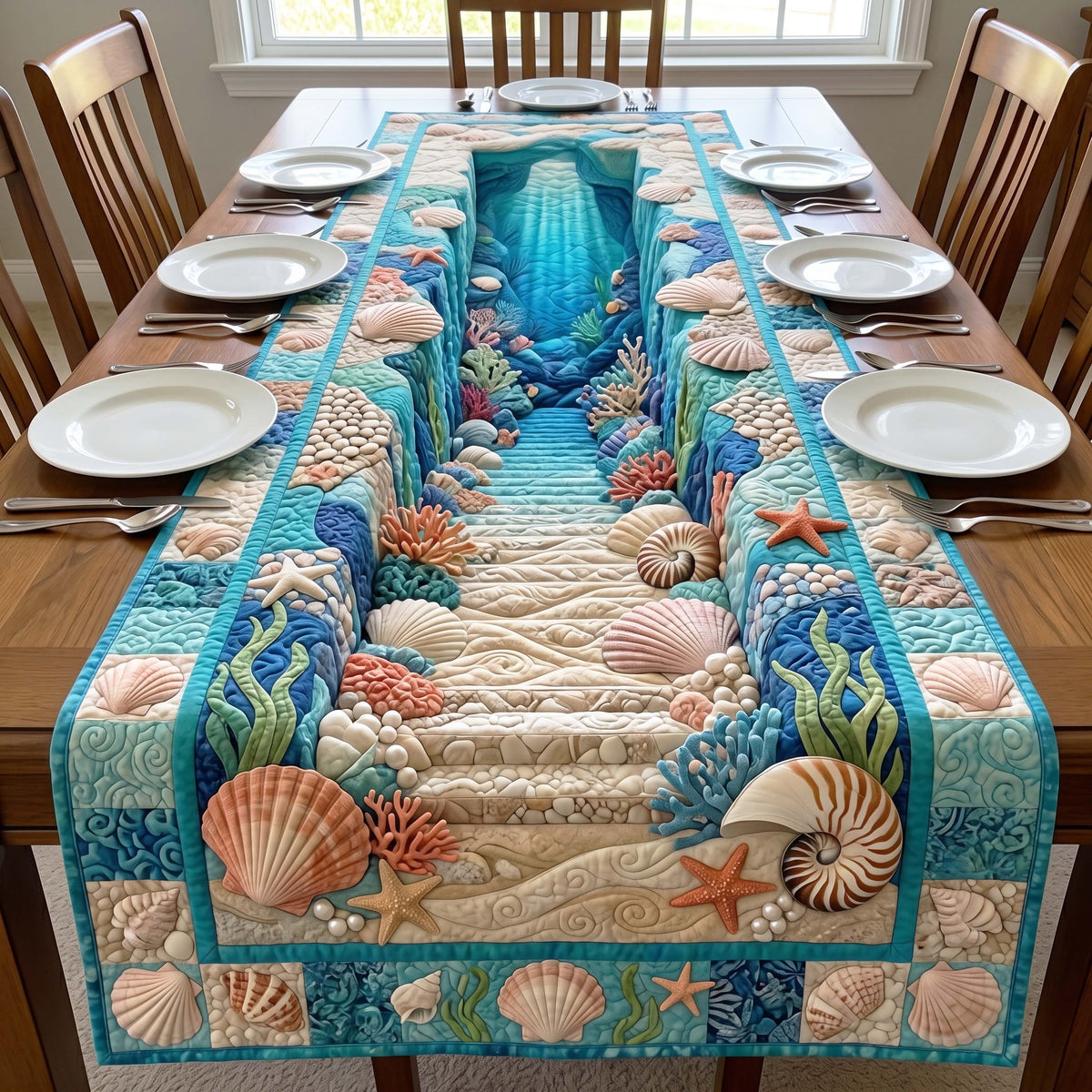 Ocean Passage Table Runner