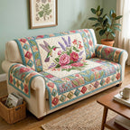 Garden Hummingbird Sofa Cover