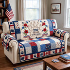 Patriot Bloom Sofa Cover