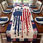 Freedom Drip Table Runner