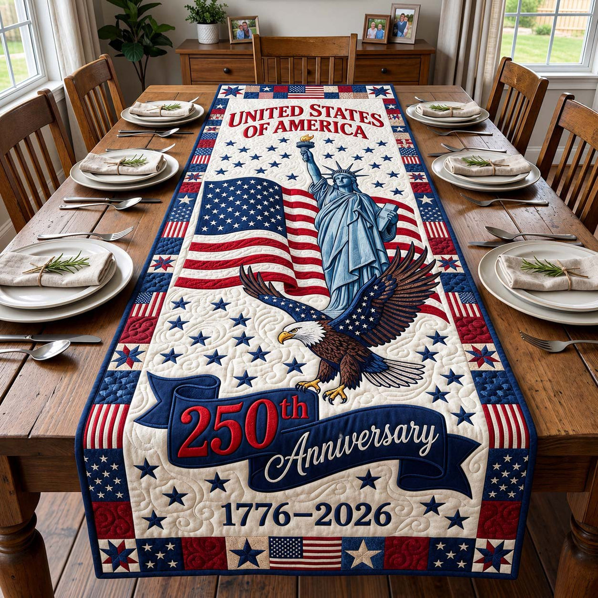 Liberty Honor Table Runner