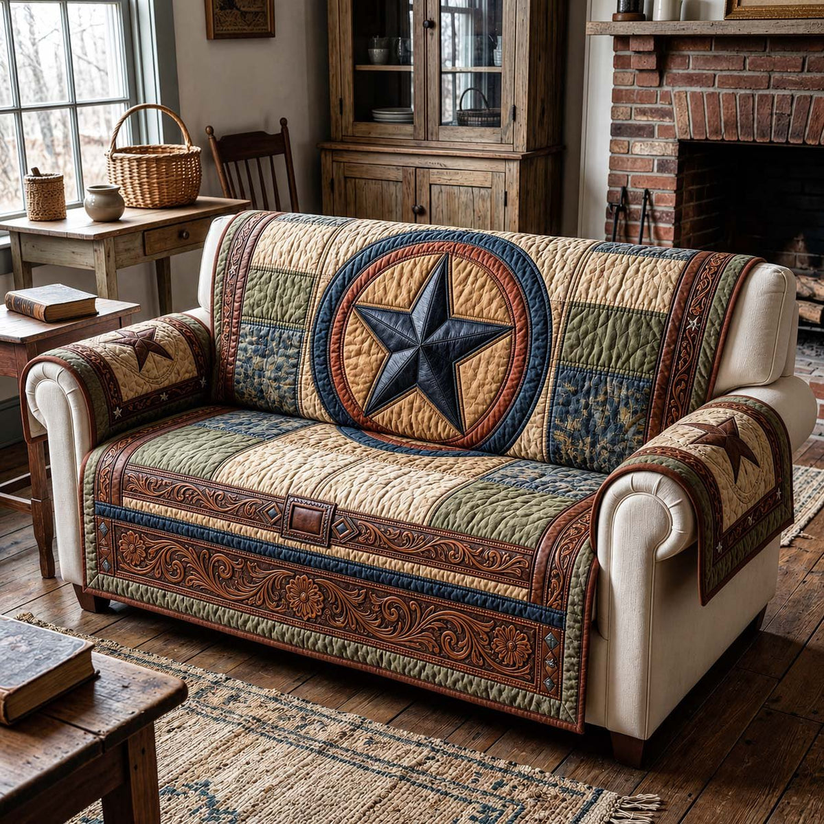 Midnight Ranch Sofa Cover