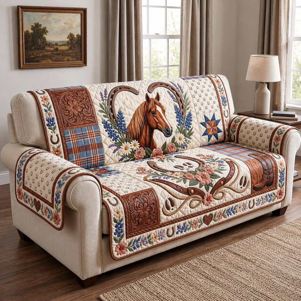 Prairie Horseshoe Sofa Cover