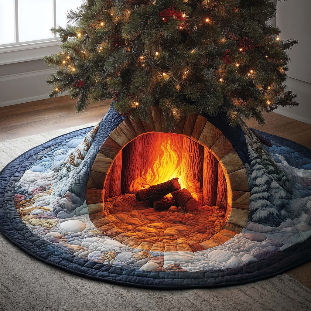Winter Hearth Christmas Tree Skirt