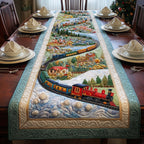 Scenic Train Table Runner