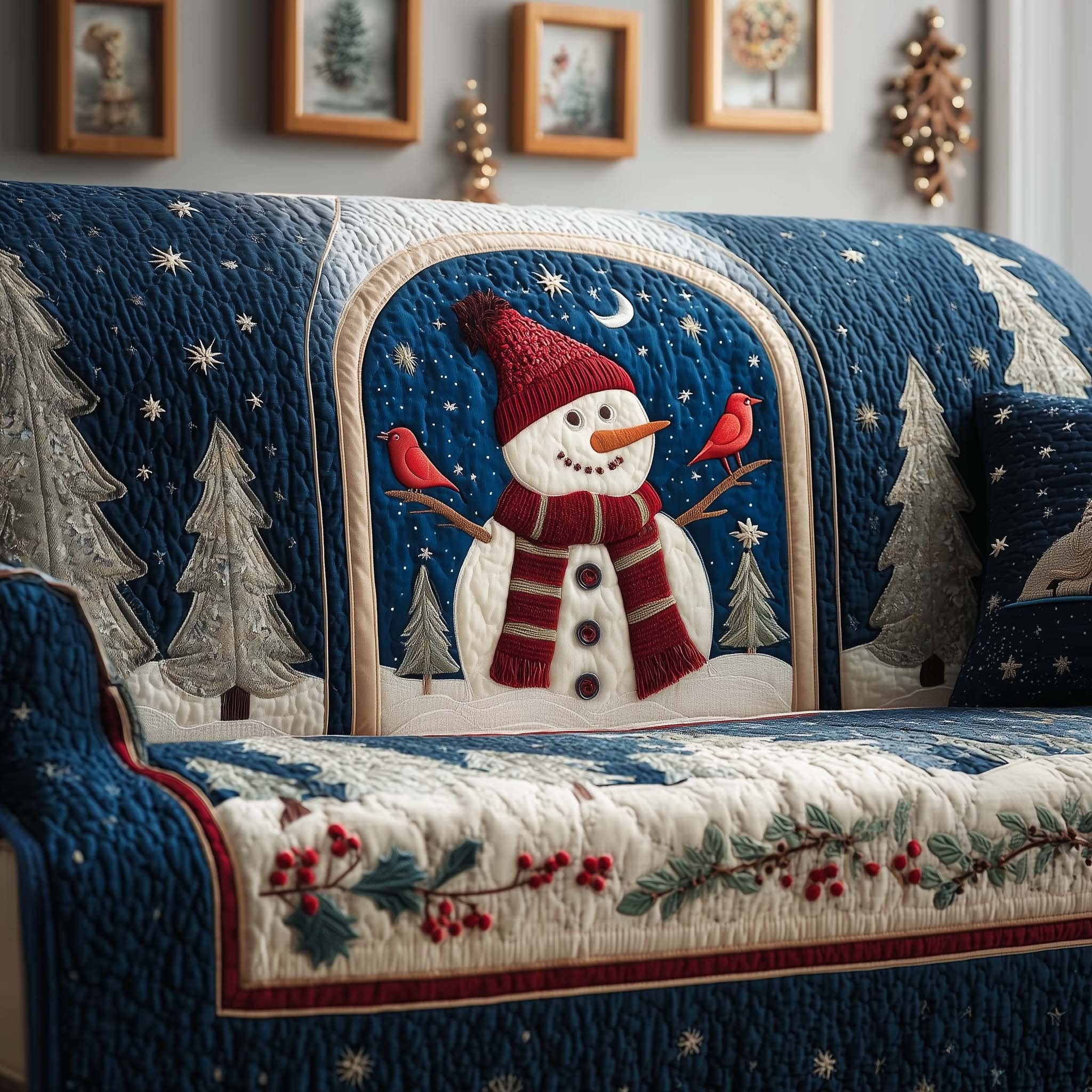 Cardinal Snow Sofa Cover