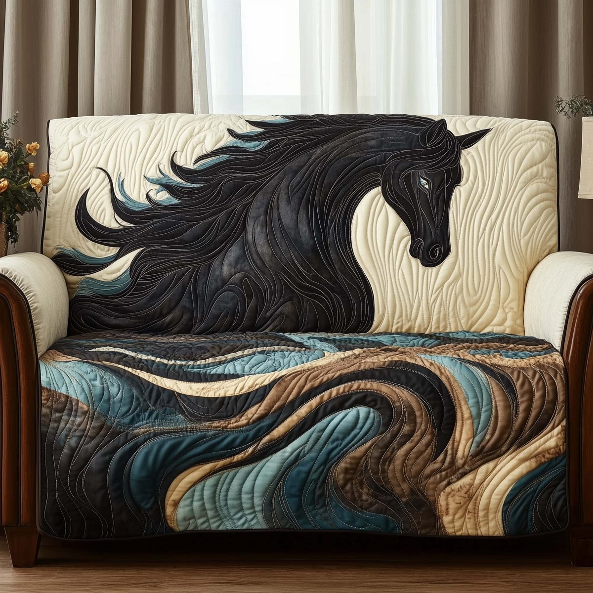 Majestic Horse Sofa Cover