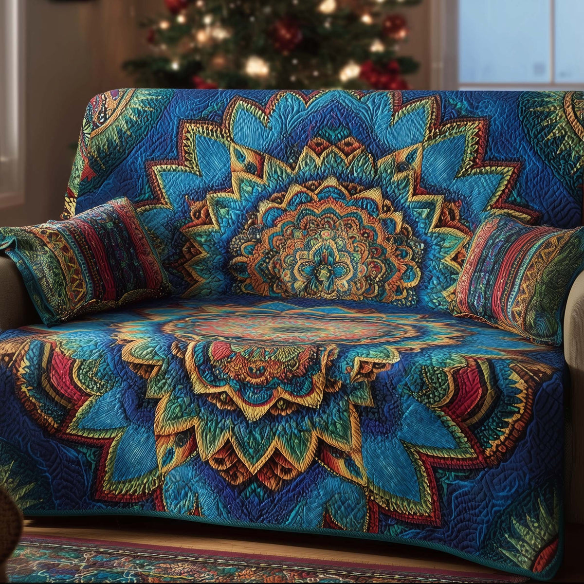 Mandala Harmony Sofa Cover