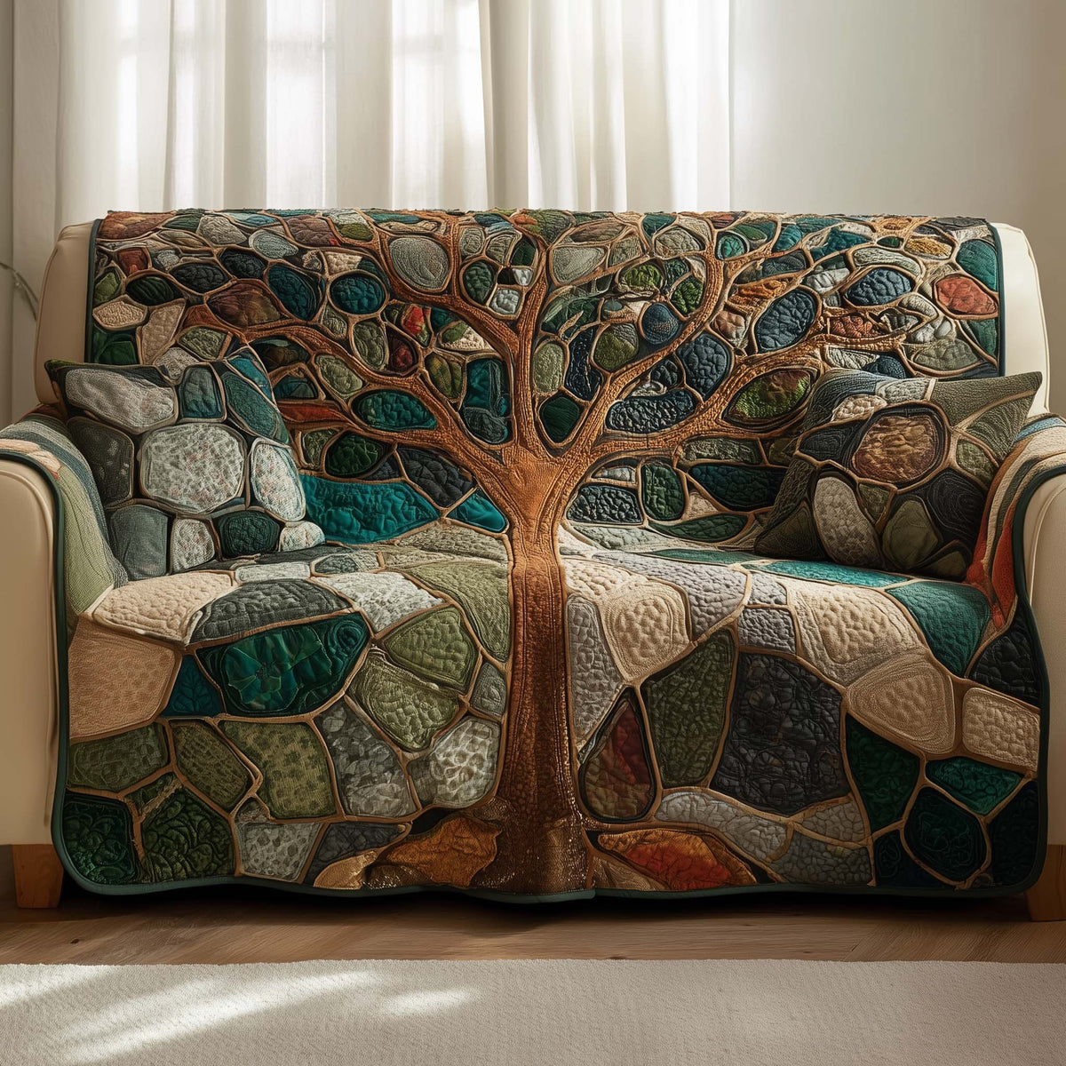 Mosaic Roots Sofa Cover