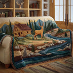 Doe Beside the Cabin Creek Sofa Cover