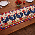 Liberty Cluck Table Runner