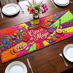 Cinco de Mayo with Bright Food Table Runner