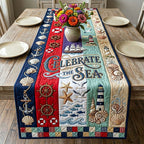 Celebrate the Sea with Shells Table Runner