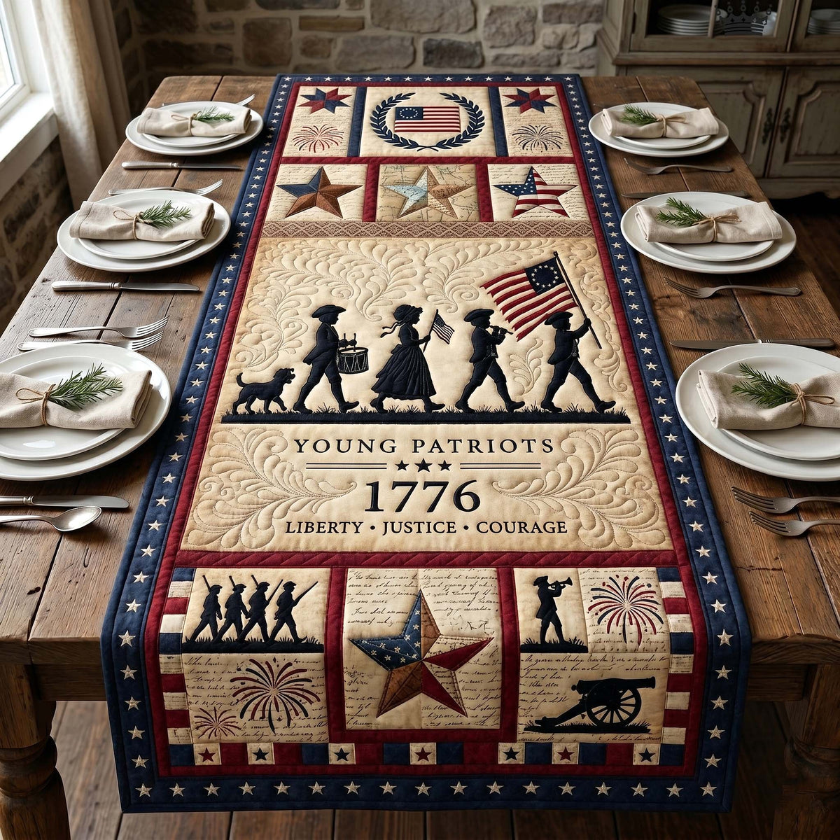 Young Liberty Table Runner
