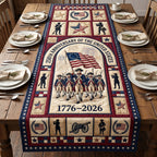 250th Anniversary Marching Soldiers Table Runner