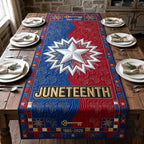 Juneteenth Star 1865 to 2026 Table Runner