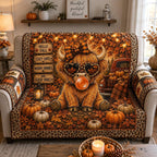 Hello Fall Cozy Days Warm Drinks Sofa Cover