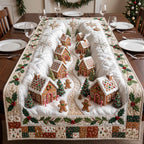 Gingerbread Houses and Gingerbread Men Table Runner