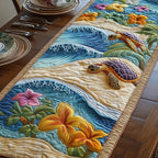 Tropical Turtle Table Runner